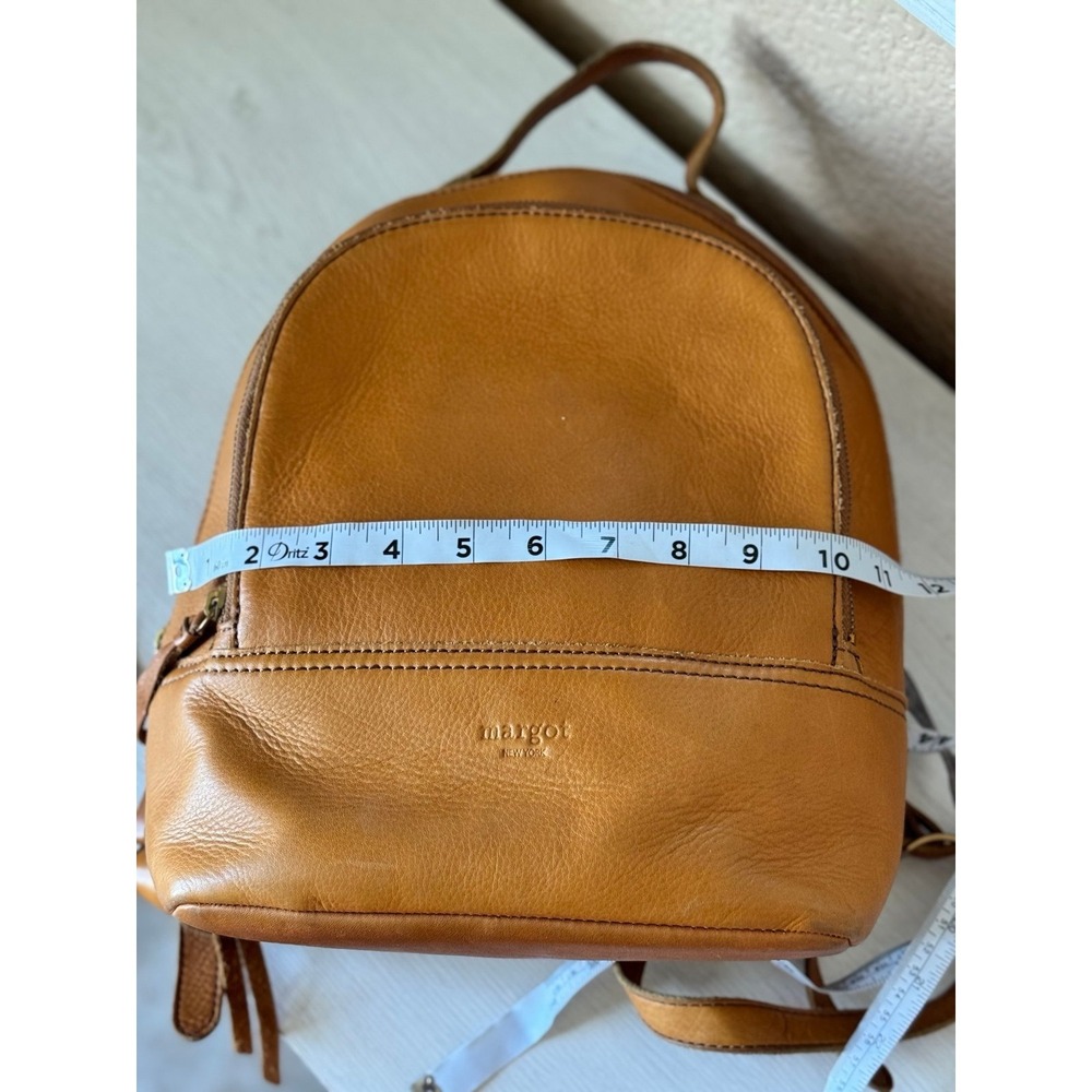 MARGOT NEW YORK kimmie backpack cognac - Picture 10 of 12